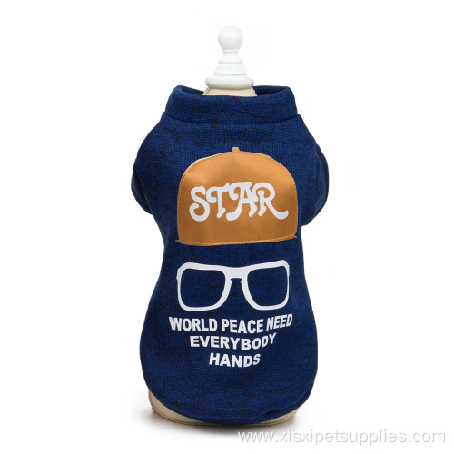 Soft and comfortable knitted small dog clothes